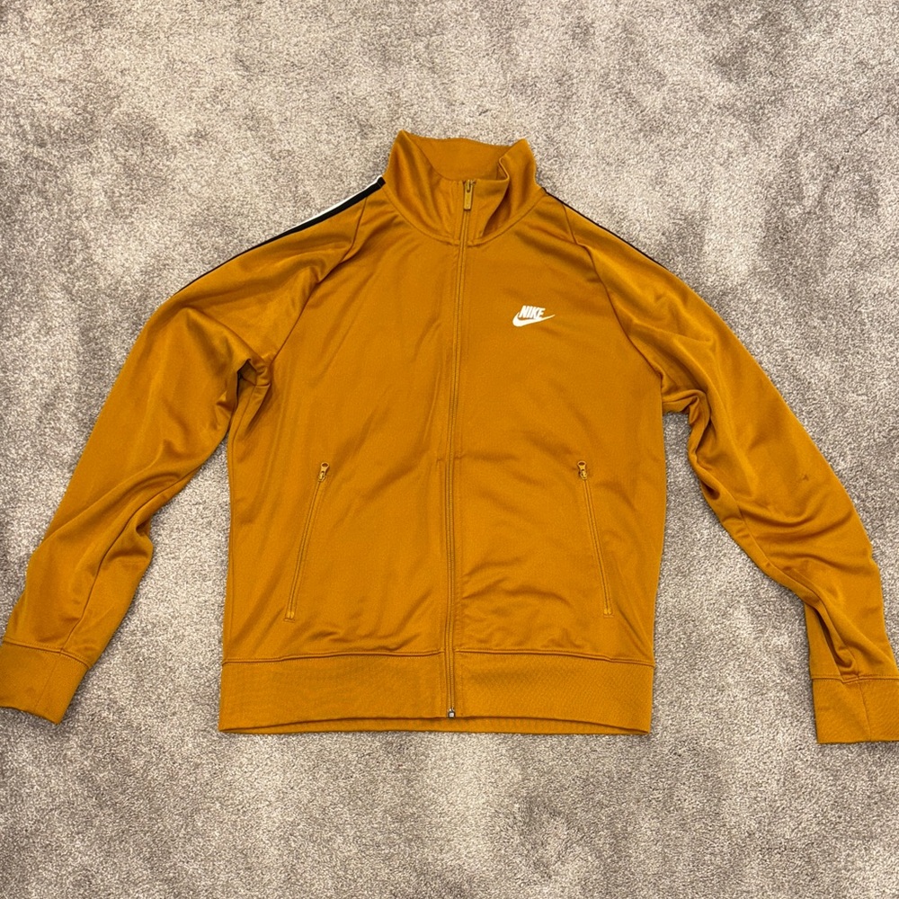 Nike Men's Mustard Track Jacket
